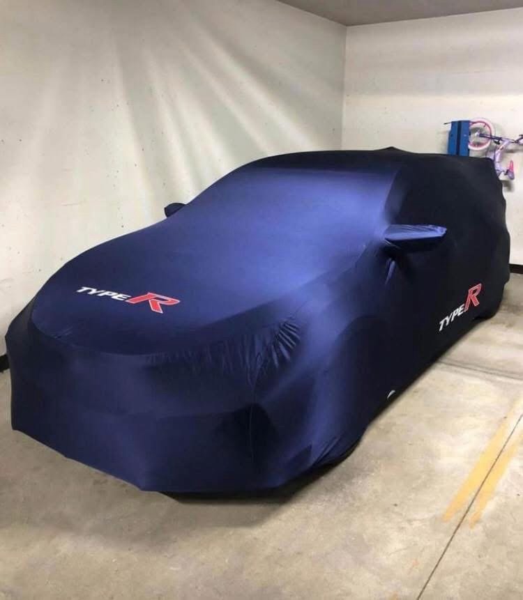 OEM Dark blue fk8 civic type r car cover - Image 3