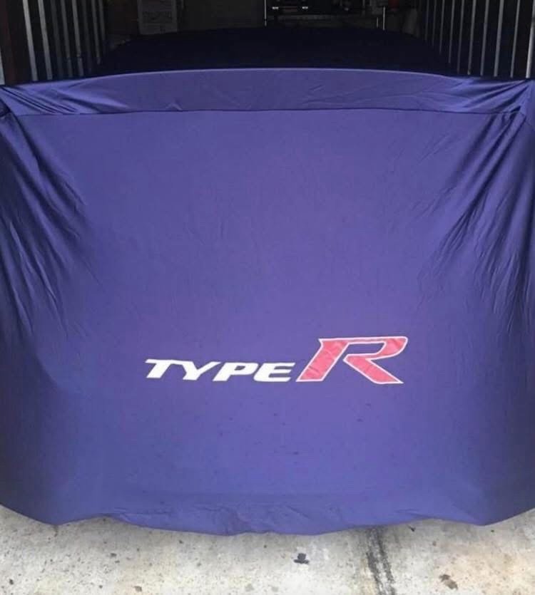 OEM Dark blue fk8 civic type r car cover - Image 2