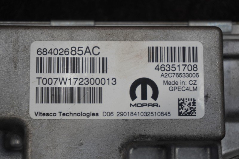 1.3L Engine Computer Control Module ECM Unit 68402685AC Alfa Romeo Tonale 2024