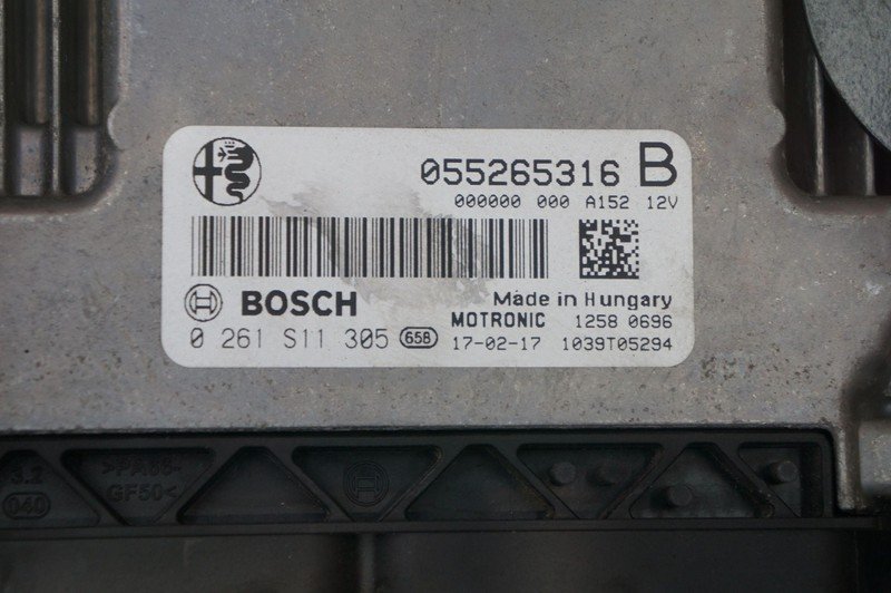 2.9L Engine Control Module OEM 055265316 Alfa Romeo Giulia Quadrifoglio 2017-21
