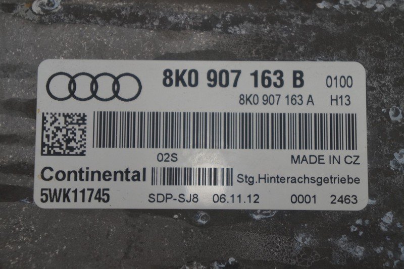 Differential AWD Suspension Control Module 8K0907163B OEM Audi S5 A5 2013-17 RS5