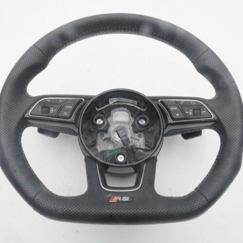 Driver Steering Wheel Black Leather 8W0419091EE NOQ OEM Audi RS5 2019 *Note*
