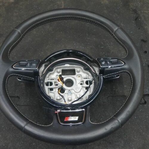 Driver Steering Wheel Tiptronic Sport Heat 4G8419091AIWJ OEM Audi S7 A7 2013-15