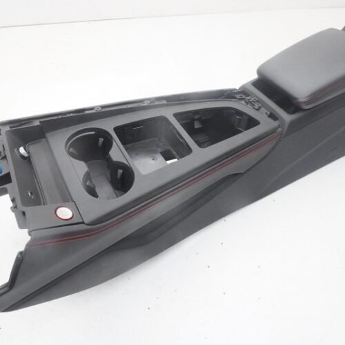 Front Center Console Black Leather Red Stitch 8W1863241D Audi RS5 2019-24
