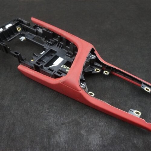 Front Center Console Trim Cover Panel Red OEM 4S1864357D Audi R8 4S 18-24 *Note