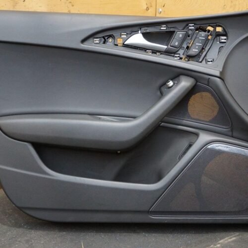 Front Left Driver Interior Door Trim Panel Black 4G1867103CWFA Audi A6 S6 13-18