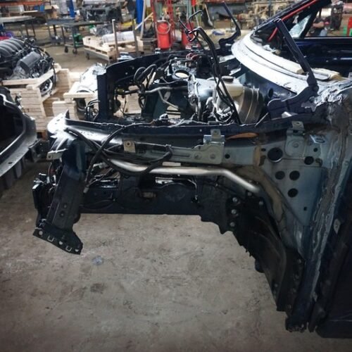 Front Left Fender Rail Frame Horn Apron Structural Metal Cut Audi Q7 4M 2022