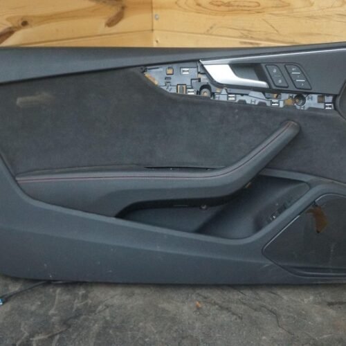 Front Left Interior Door Trim Panel Black Alcantara Oem Audi S5 A5 18-21 *NOTE*