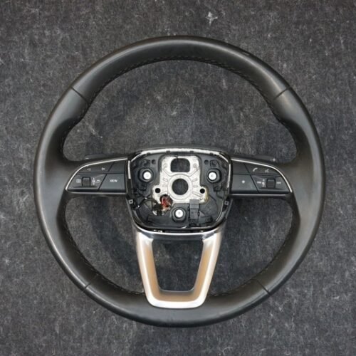 Front Steering Wheel Leather Paddle Shifters 4M8419091P Audi Q7 4M 2020-23 *Wear
