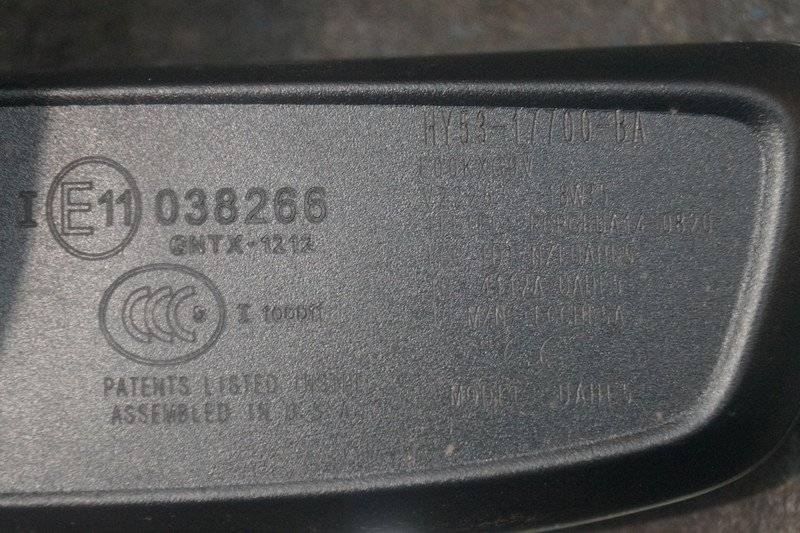 Interior Rear View Mirror HY53-17700-BA OEM Aston Martin Vantage AM6 2019