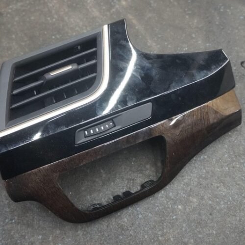 Left Dash Air Vent Nut Brown Wood Trim Panel 4m1820901 Oem Audi Q7 2017