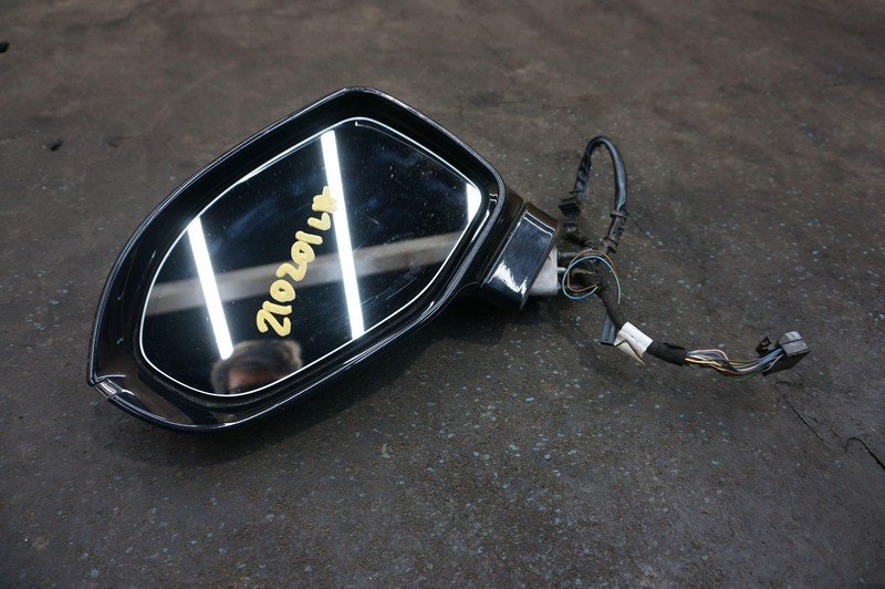Left Door Mirror Memory Blind Spot 6xl 7y5 Black Oem Audi A7 2012-17 *NOTE*