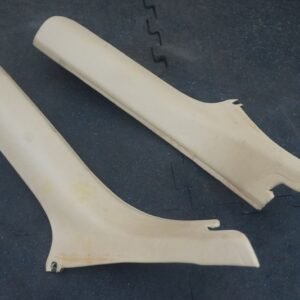 Left & Right Lower C Pillar Post Cover Trim Panel Wheat Aston Martin Rapide S 14