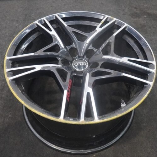 Rear 20X11″ 5 Slotted Spoke Black Wheel Rim 4S0601025AJ Audi R8 2021-23 *Note*