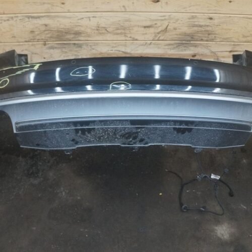 Rear Bumper Cover Black (L8/Z9Y) 4G5807067DGRU OEM Audi S6 2013-15 A6; *Damaged