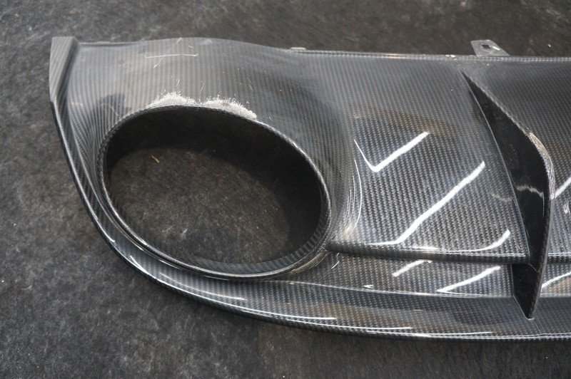 Rear Bumper Lower Carbon Fiber Diffuser Panel 4G8807521K Audi Rs7 2014-18 *Note*
