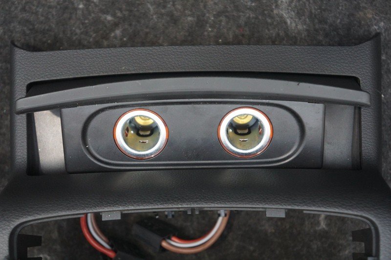 Rear Center Console A/C Air Vent Lighter Trim Panel OEM 4G0919565 Audi Rs7 14-18