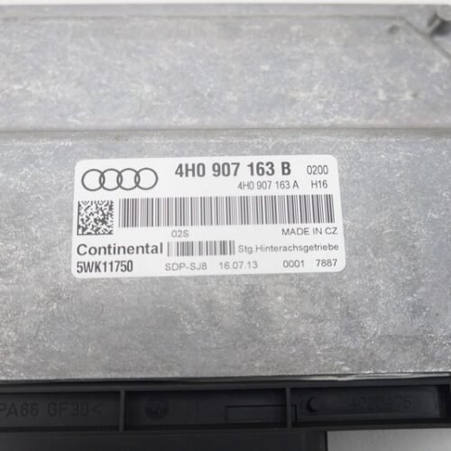 Rear Differential Lock Control Module ECU OEM 4H0907163B Audi Rs7 2014-18