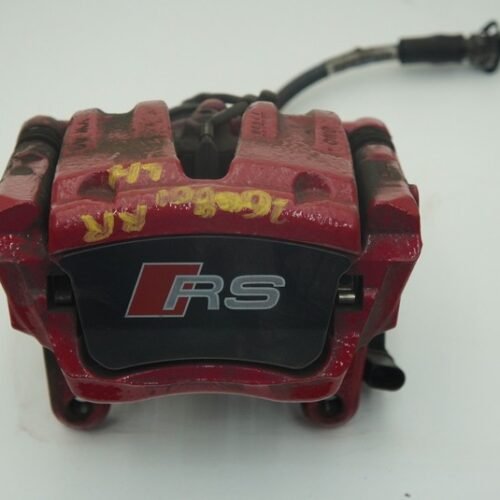 Rear Left Ceramic Brake Caliper & Bracket Red OEM 4M8615403 Audi Rsq8 2020-25