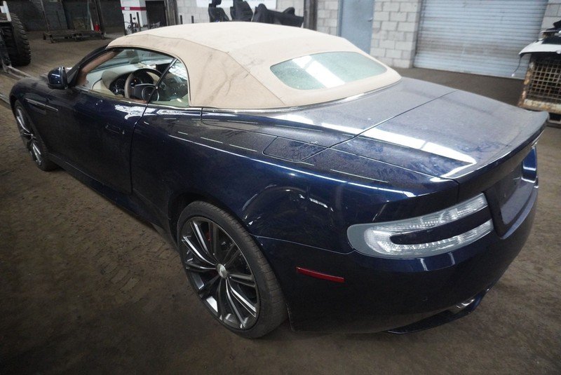 Rear Left Quarter Panel Body Structural Cut Aston Martin DB9 Volante 2013