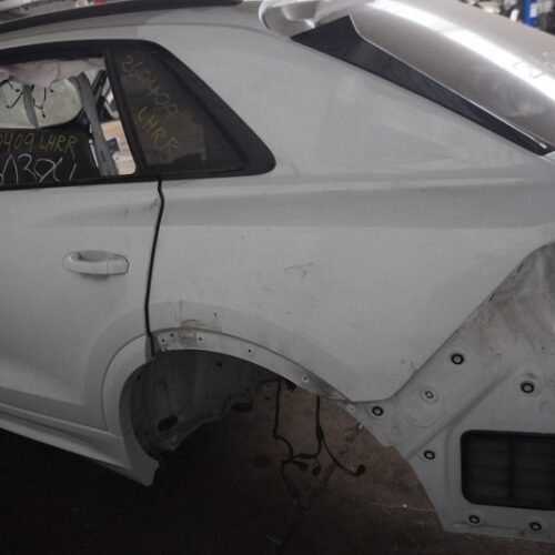 Rear Left Quarter Panel Body Structural Metal Cut Glacier White Audi RSQ8 2020