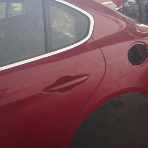Rear Left Quarter Panel Body Structural Metal Cut Rosso Alfa Romeo Giulia 2019