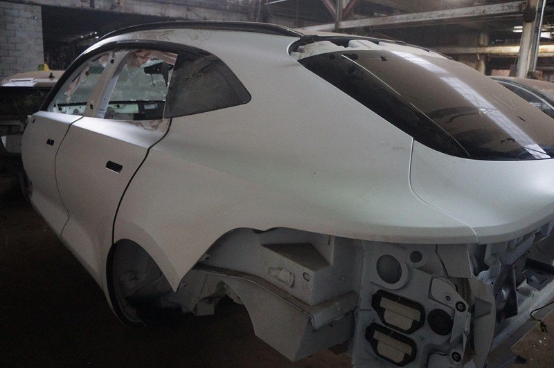 Rear Left Quarter Panel Structural Metal Cut White Aston Martin DBX 707 2023
