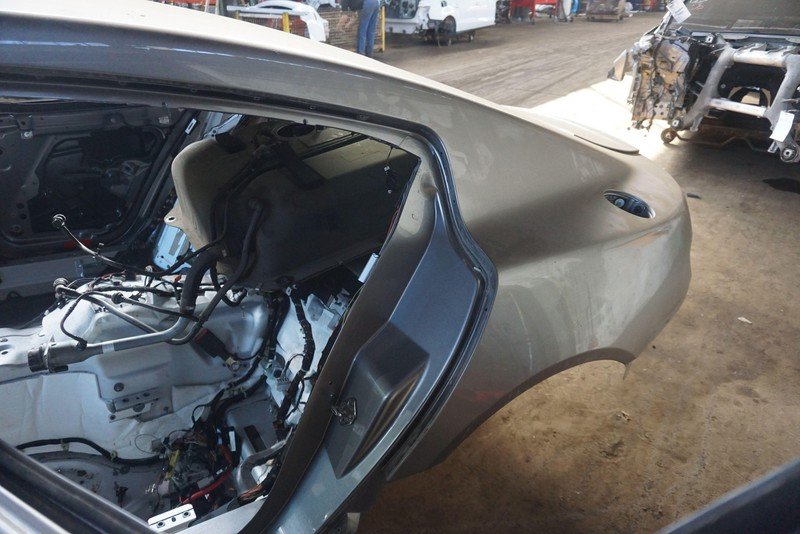 Rear Left Side Quarter Panel Structural Body Cut Silver Aston Martin Rapide