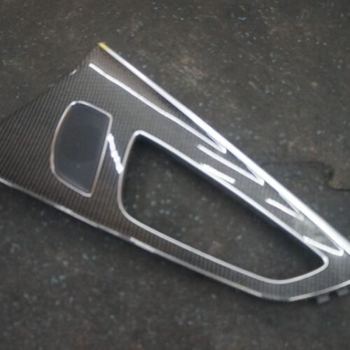 Rear Right Carbon Fiber Door Handle Trim Insert 4G8867420AB7V7 Audi S7 A7 13-18