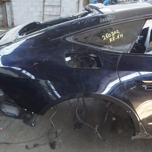 Rear Right Quarter Panel Body Structural Metal Cut Black OEM Audi Rs7 25 *Note*