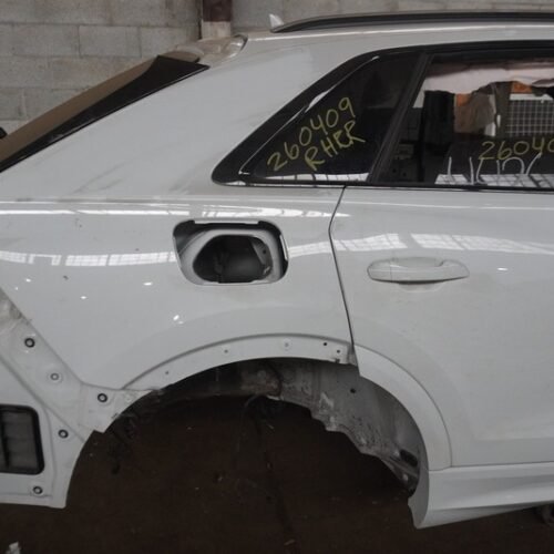 Rear Right Quarter Panel Body Structural Metal Cut Glacier White Audi RSQ8 2020