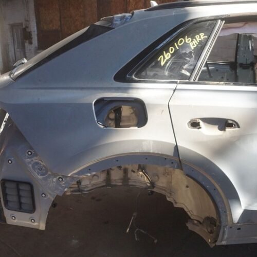 Rear Right Quarter Panel Body Structural Metal Cut Gray OEM Audi Rsq8 2022