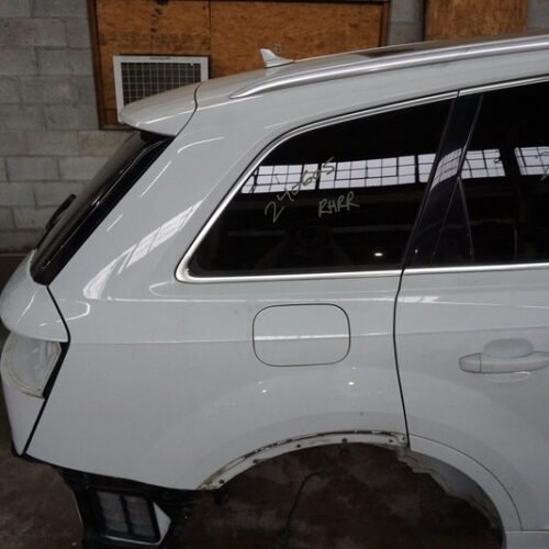 Rear Right Quarter Panel Body Structural Metal Cut White Audi Q7 4M 2018