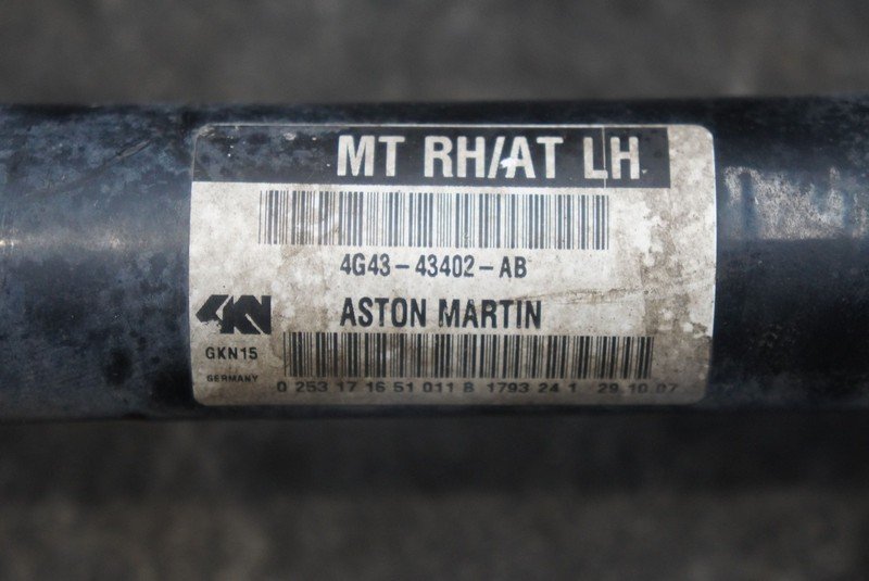 Rear Right Side CV Axle Shaft 4G43-43402-AB OEM Aston Martin V8 Vantage 2008