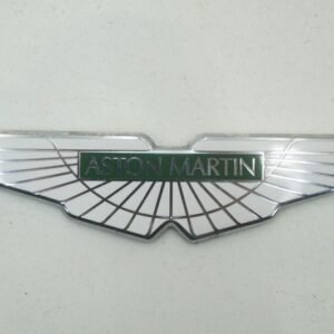 Rear Trunk Badge Emblem White Green KY63-407A74-AA OEM Aston Martin Vantage 2020