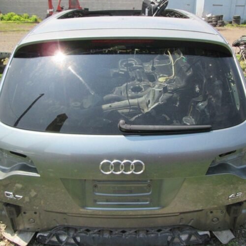 Rear Trunk Lid Lift Gate Hatch Condor Gray 4L0845501 4L0827023A Audi Q7 2007-09