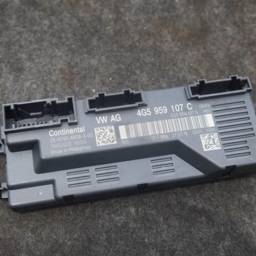 Rear Trunk Lid Lift Tail Gate Control Module 4G5959107C OEM Audi S6 2017