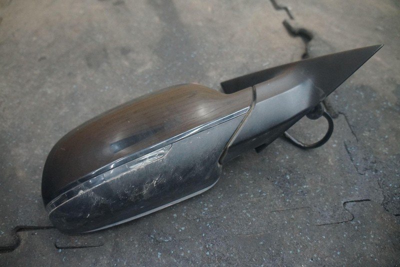 Right Passenger Door Mirror Assembly Coupe Phantom Black OEM Audi RS5 2013-14