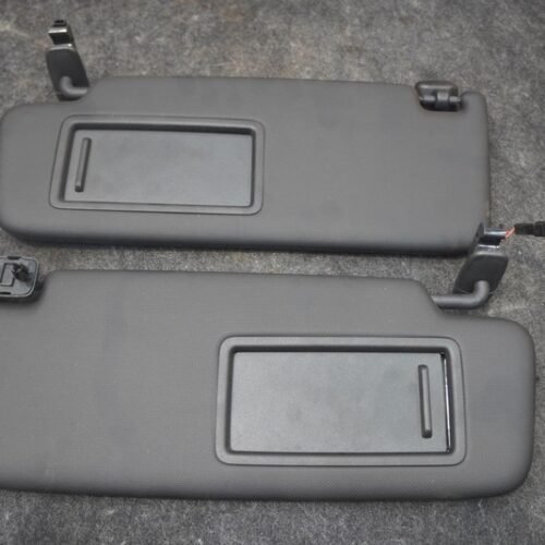 Set 2 Driver Passenger Sun Visor Shade Mirror 8W0857551AA7C0 OEM Audi S5 2022