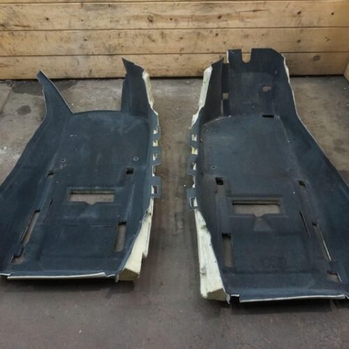 Set 2 Front Driver Passenger Floor Carpet OEM 4S1863021B Audi R8 4S 2018-23