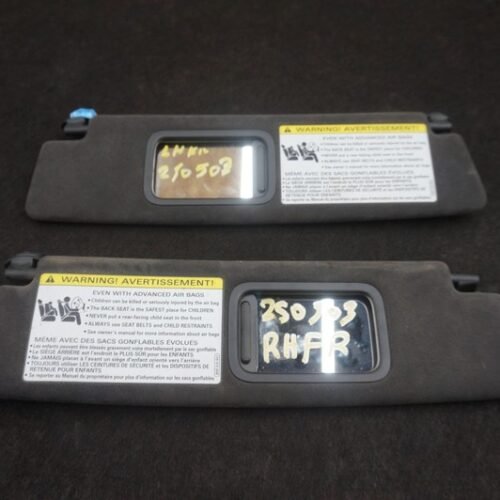Set 2 Front Sun Shade Visor Alcantara OEM 4S0857551C Audi R8 4S 2018-24 *Note