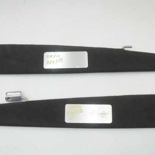 Set 2 Left Right Sun Visor Shade Mirror Black OEM Aston Martin V8 Vantage 2008