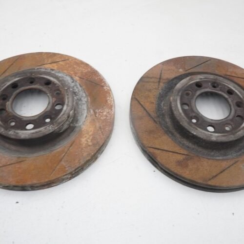 Set 2 Rear Disc Brake Rotor 4G432810266 OEM Aston Martin V8 Vantage 2006-16 DB9