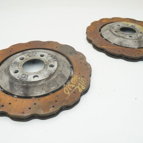 Set 2 Rear Left & Right Disk Brake Rotor OEM 4G8615601 Audi Rs7 2014-18