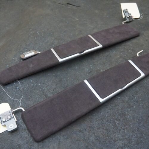 Set 2 Sun Visor Shade Chocolate Alcantara AD43-69320-BAW Aston Martin Rapide 10