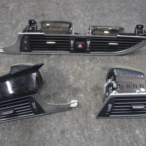 Set 3 Left Right Center Dash Panel Air Vent Outlet Trim 4G1820951 Audi RS7 2017
