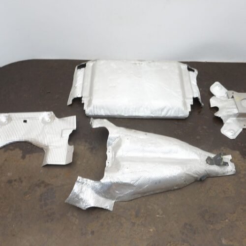 Set 4 Center Rear Heat Shield 4G43-4A380-AE Aston Martin Vanquish 2012-18 *Note*