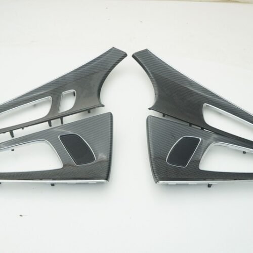 Set 4 Front & Rear Door Trim Panel Insert Carbon Fiber 4G8867409AL Audi Rs7 2014