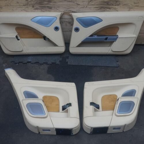 Set 4 Front Rear Door Trim Panel Winter Wheat Oem Aston Martin Rapide S 2014