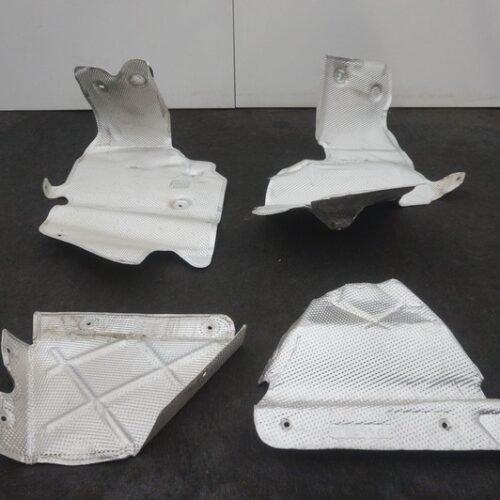 Set 4 Rear Engine Compartment Heat Shield Panel 4S0825731 Audi R8 4S 17-23 *Note